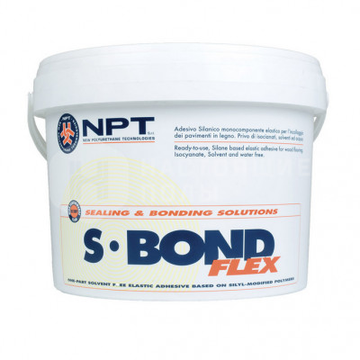 Паркетный клей NPT S BOND flex эластичный однокомпонентный (14 кг)