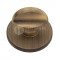 Сантехническая завертка Fratelli Cattini FCT593 WC 7.7-BY бронза матовая