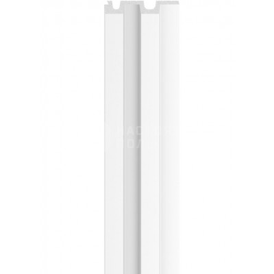 Стеновая панель Vox Linerio L-Line 6054508 White, 2650*122*21 мм