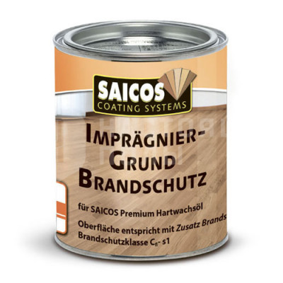 Специальная добавка пропитка-грунт с огнезащитными свойствами Saicos 9010 Impregnation Fire Protection (2.5 л)
