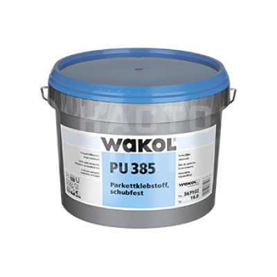 Паркетный клей Wakol PU 385 1-компонентный полиуретановый (16 кг)
