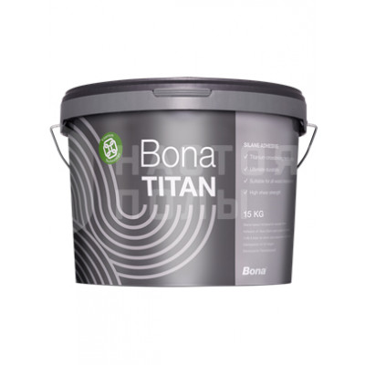 Паркетный клей Bona Титан однокомпонетный сверхпрочный силановый (15 кг)