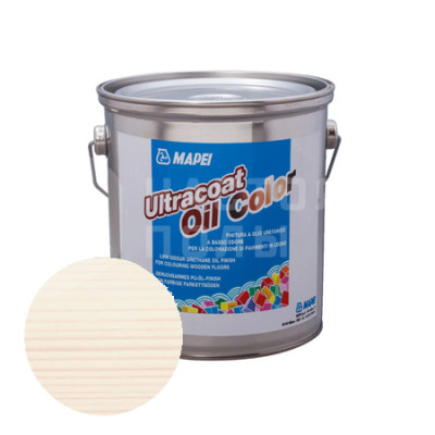 Паркетное масло цветное Mapei 7382002 Ultracoat oil color белый (2.5 л)