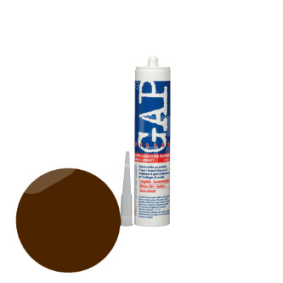 Универсальный цветной клей-герметик Vermeister Gap Filler темный орех (0.31л)